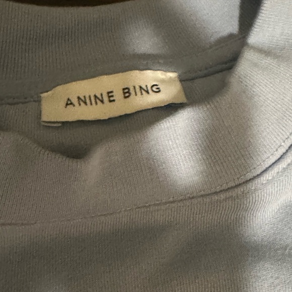 Anine Bing Light Blue Sweatshirt - Picture 3 of 9